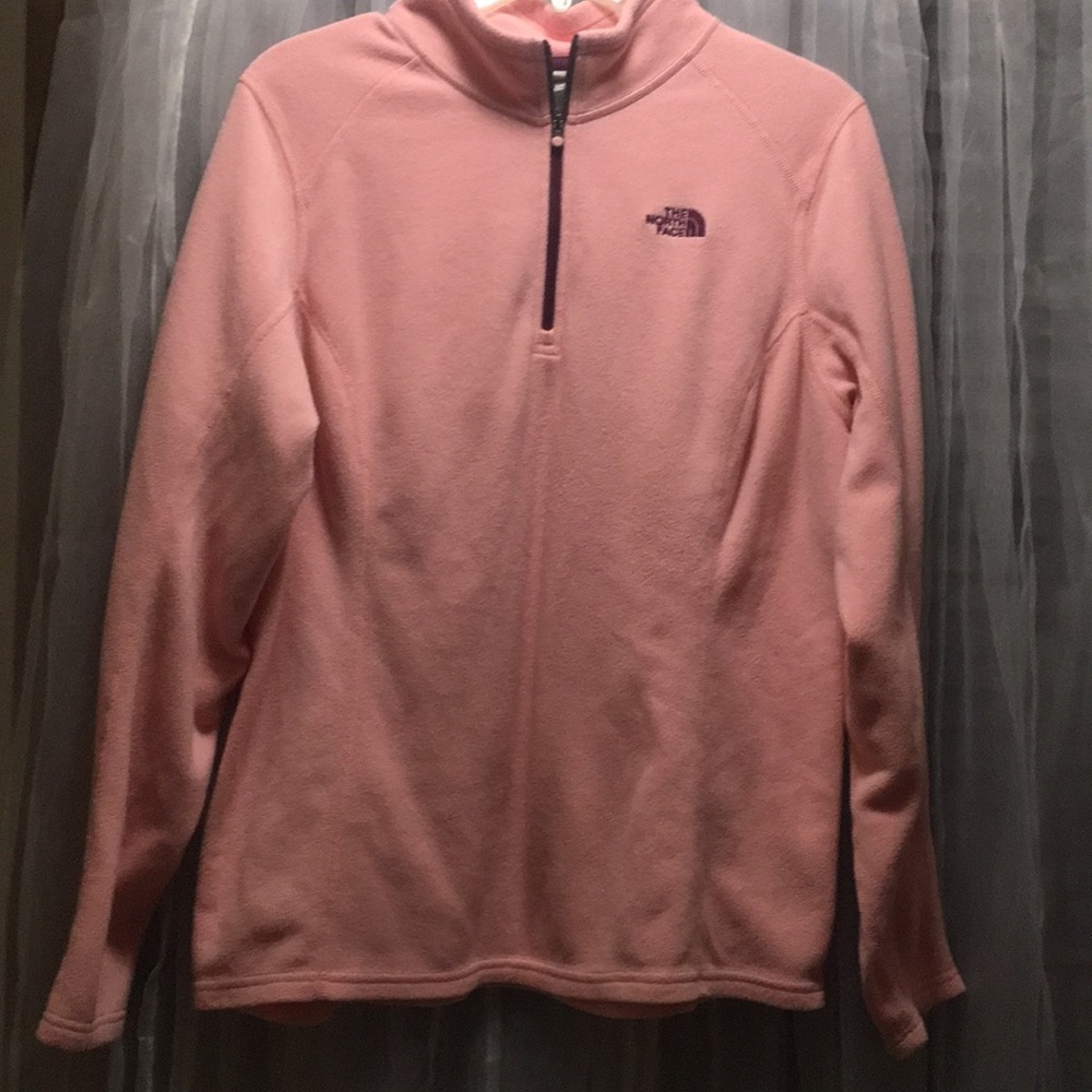 Salmon The North Face Fleece size xl